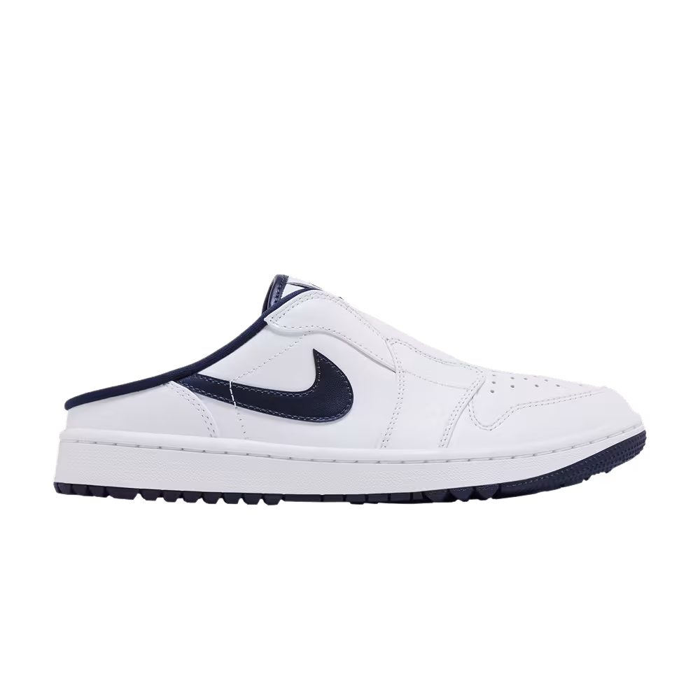 Air Jordan 1 Mule Golf White Midnight Navy