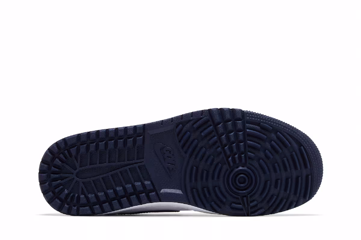 Air Jordan 1 Mule Golf White Midnight Navy, view 5