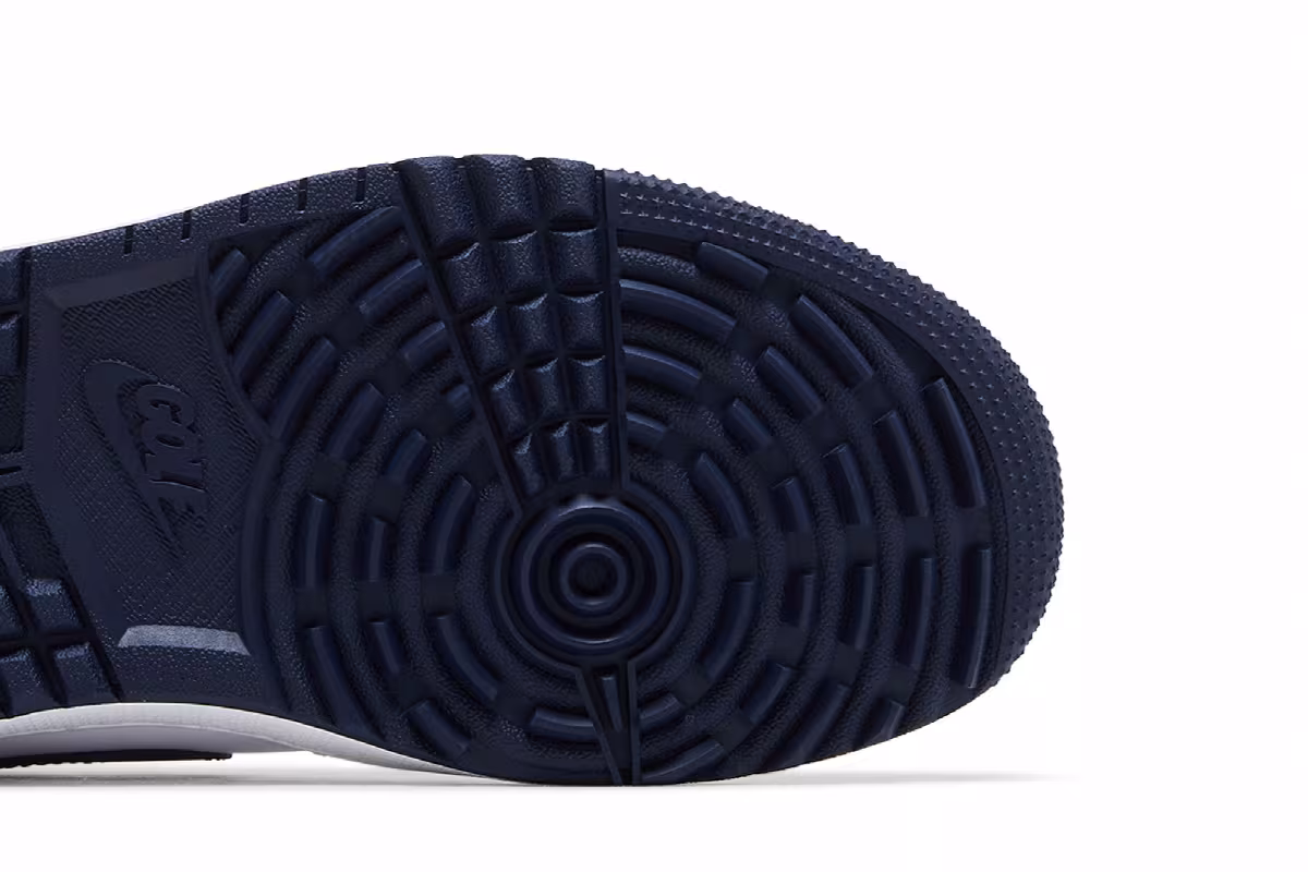 Air Jordan 1 Mule Golf White Midnight Navy, view 6