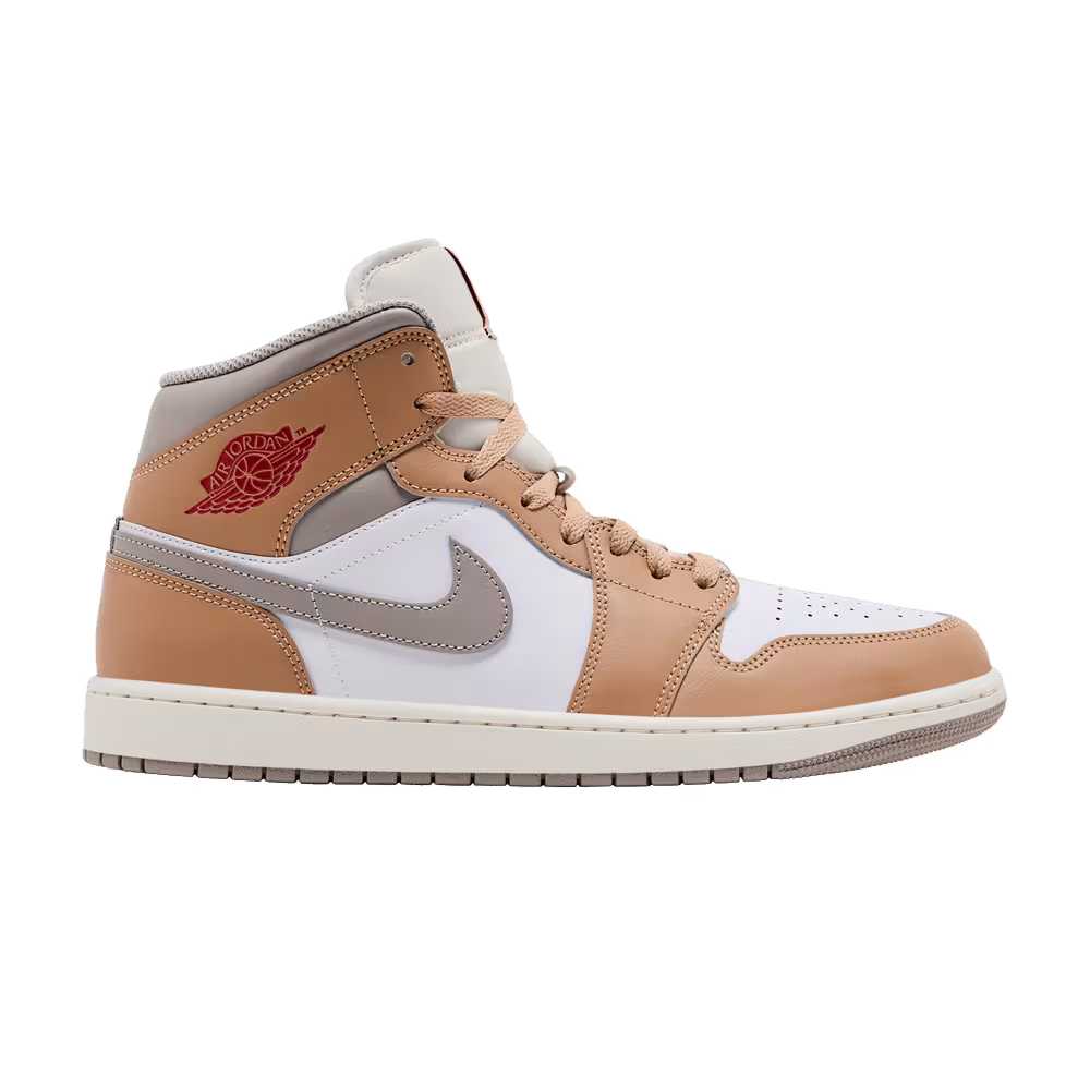 Air Jordan 1 Mid Hemp White