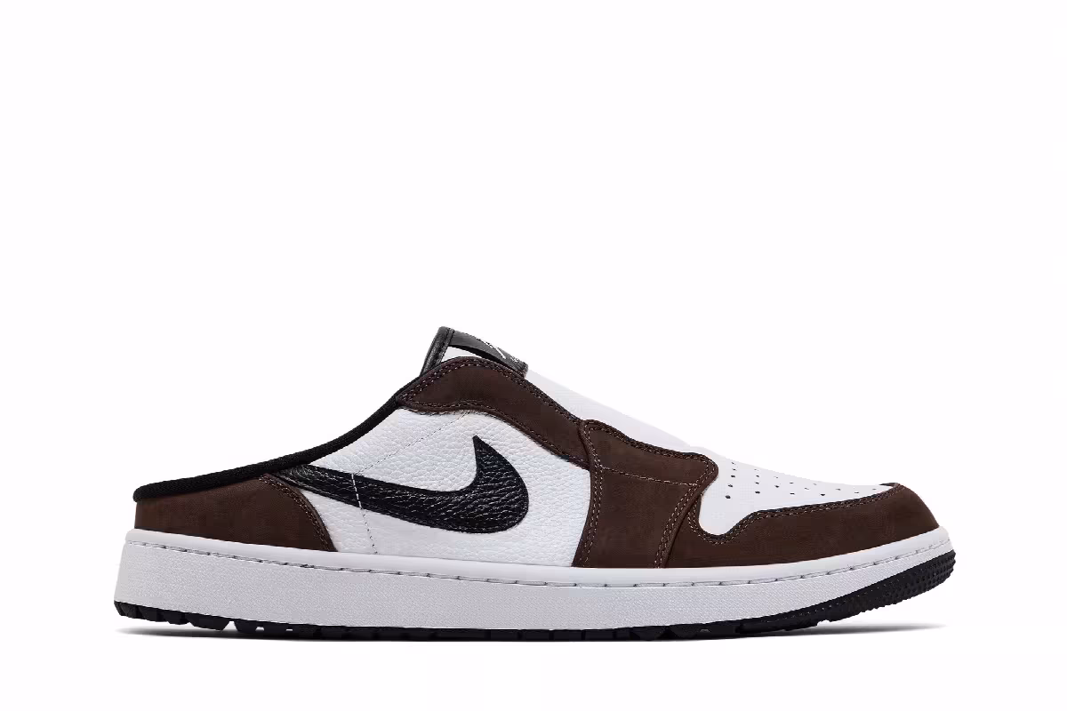 Air Jordan 1 Mule Golf Baroque Brown, view 2