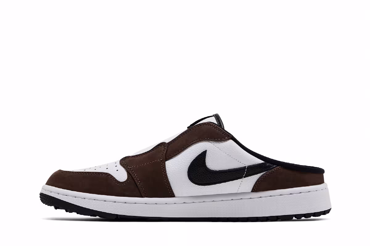 Air Jordan 1 Mule Golf Baroque Brown, view 4