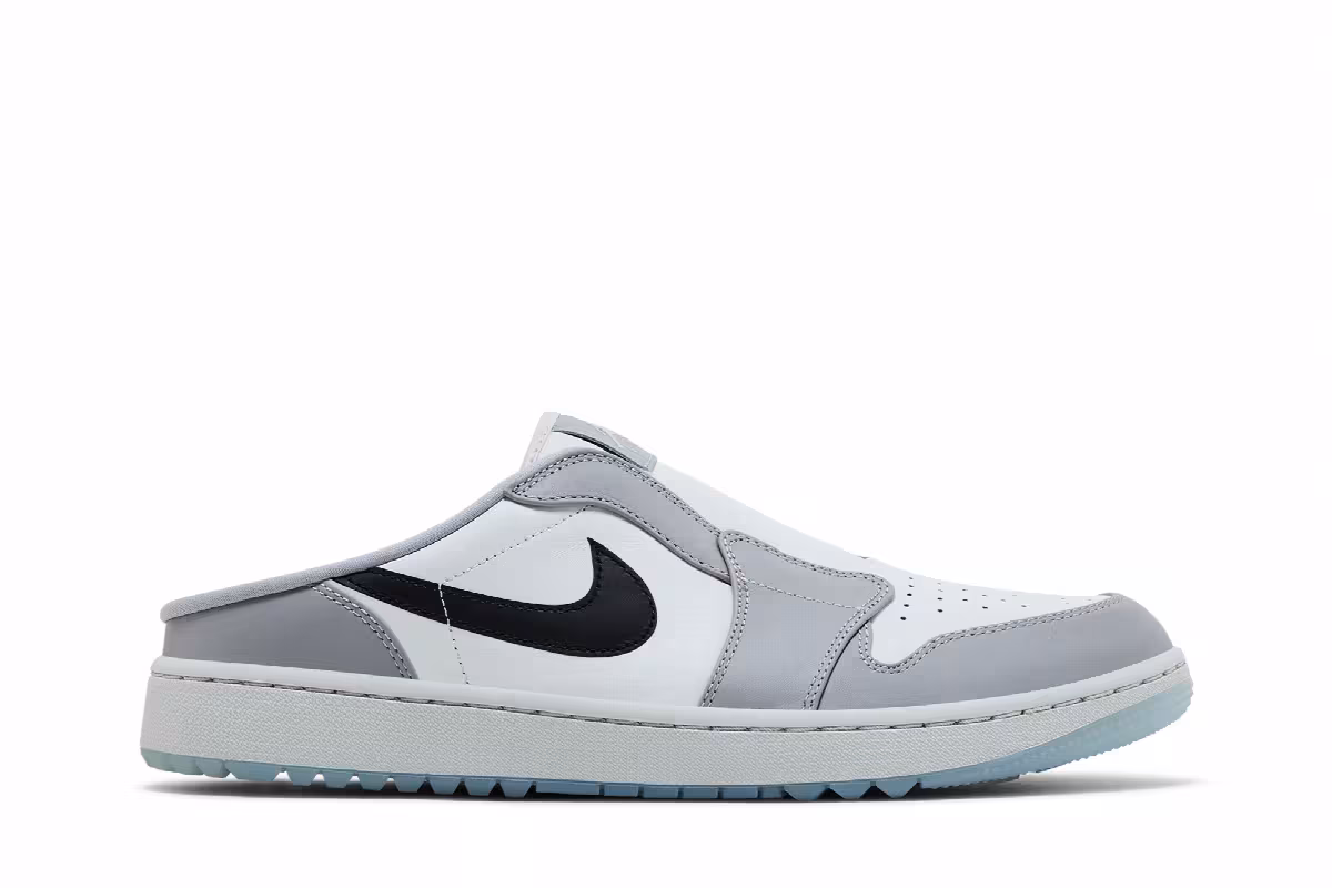 Air Jordan 1 Mule Golf Wolf Grey Black, view 2