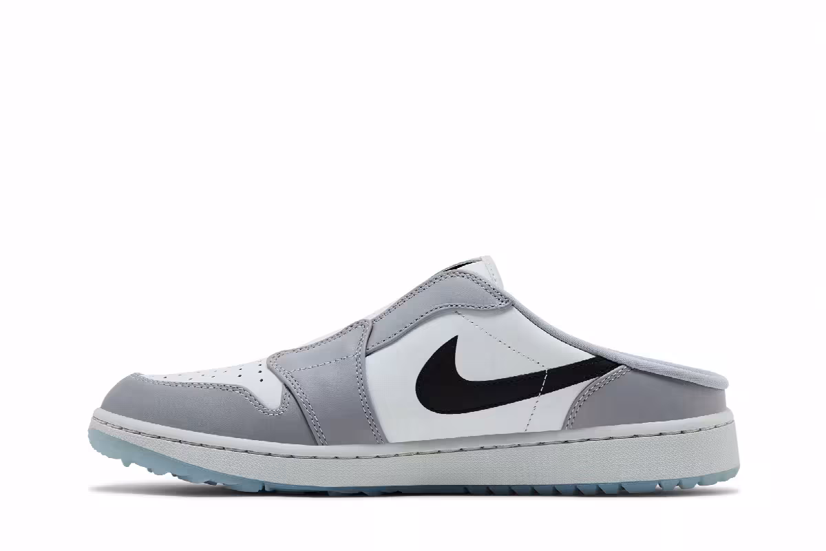 Air Jordan 1 Mule Golf Wolf Grey Black, view 4