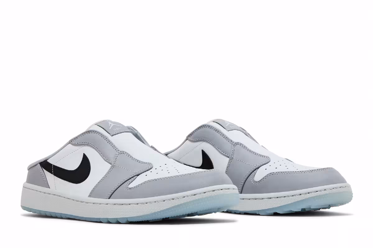 Air Jordan 1 Mule Golf Wolf Grey Black, view 9