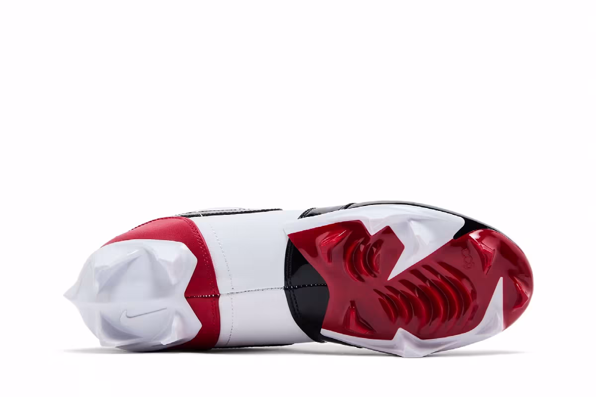 Air Jordan 1 Low TD Cleat Bred Toe, view 5