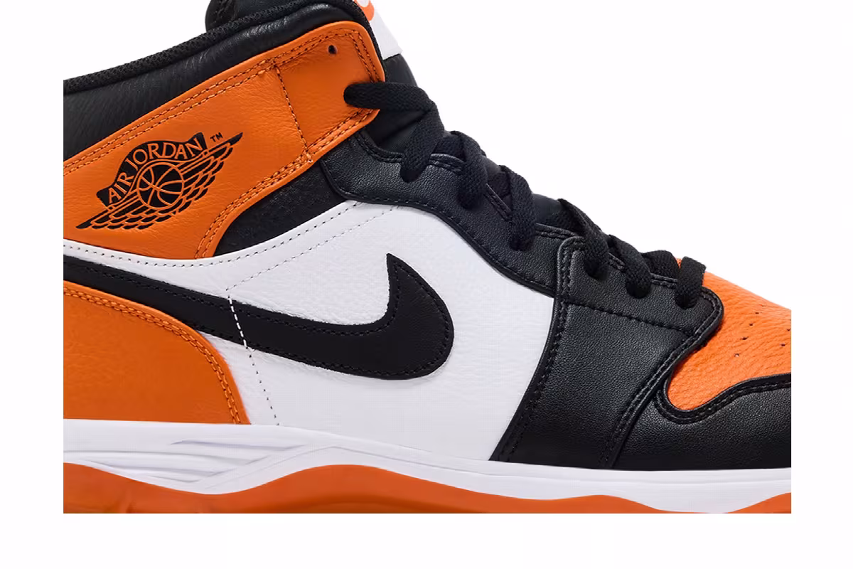 Air Jordan 1 Mid TD Cleat Shattered Backboard, view 3