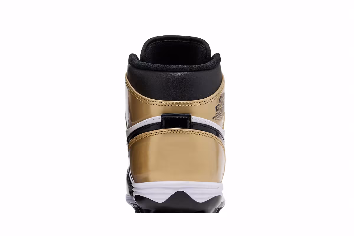 Air Jordan 1 Mid TD Cleat Gold Toe, view 8