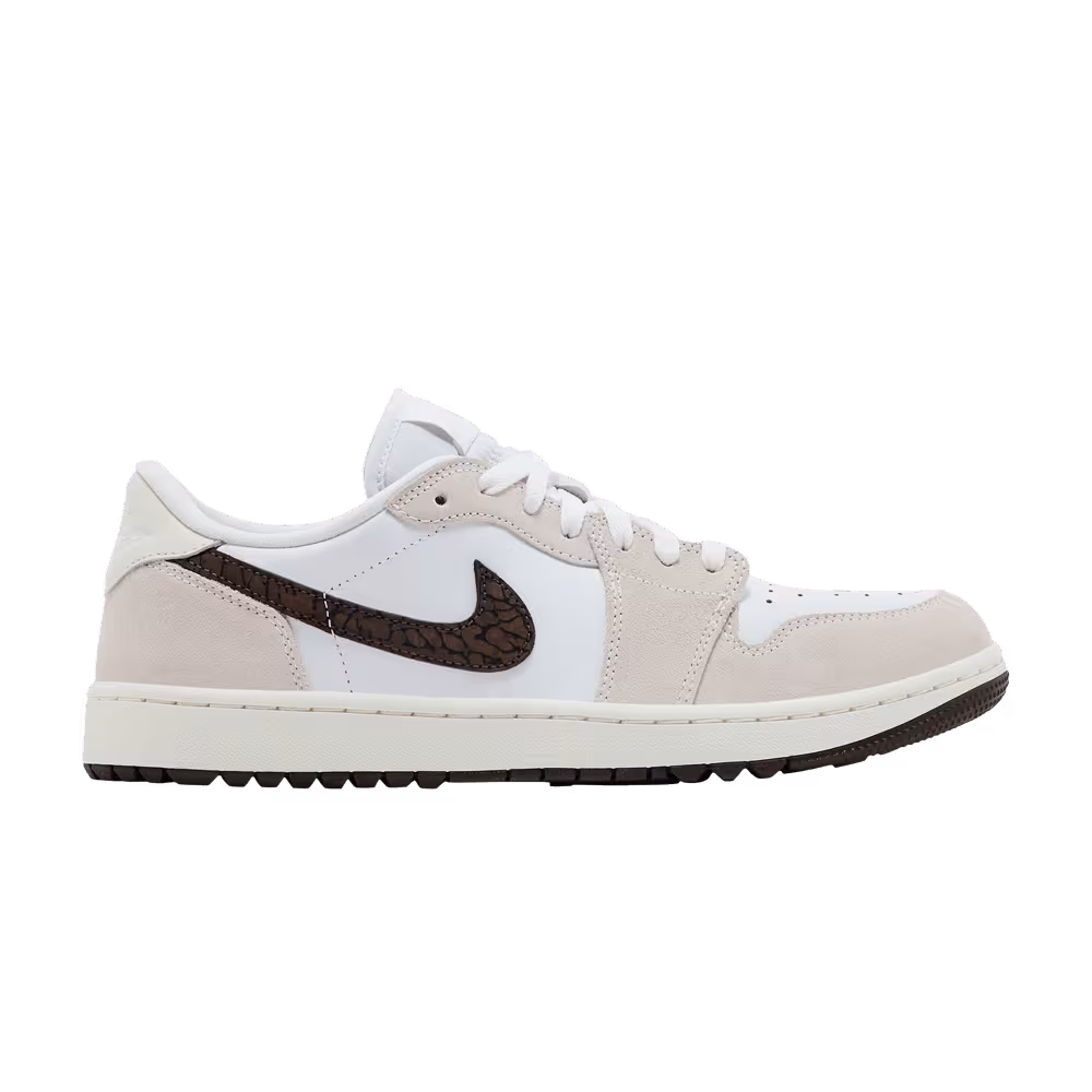 Air Jordan 1 Low Golf Light Orewood Elephant
