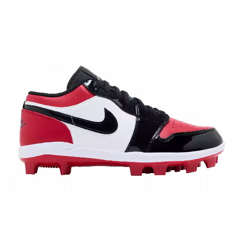 Air Jordan 1 Retro MCS Low Cleat 'Gym Red Black'