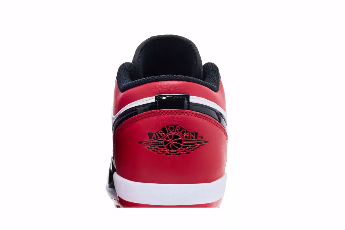 Air Jordan 1 MCS Low Cleat Gym Red Black, view 8