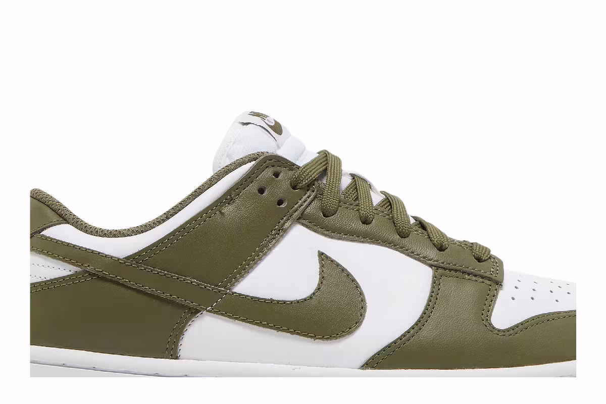 Nike Women's Dunk Low Medium Olive, view 3