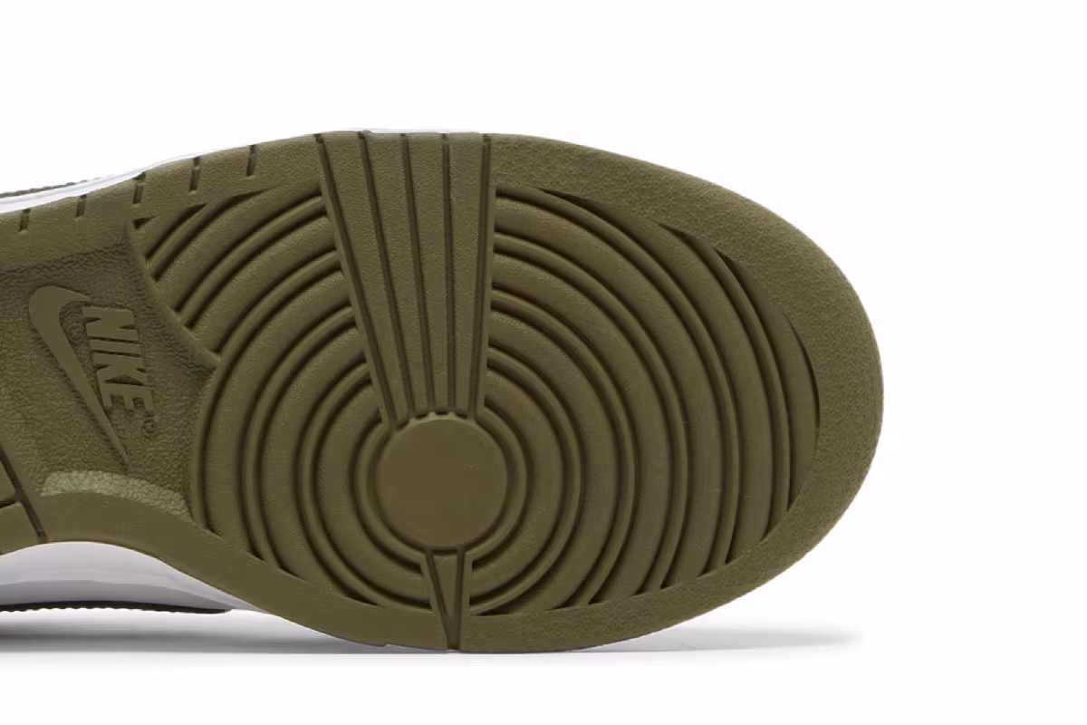 Nike Women's Dunk Low Medium Olive, view 6