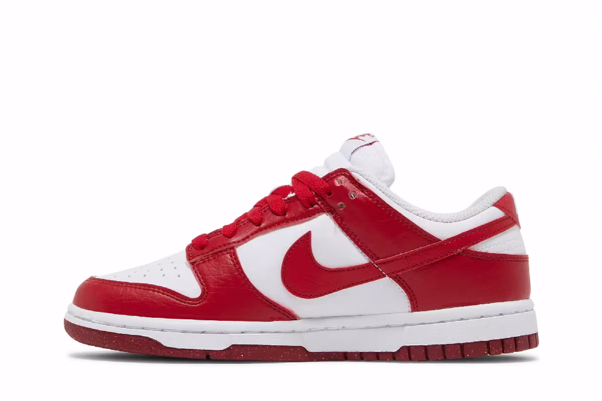 Nike Women's Dunk Low Next Nature Gym Red, view 4