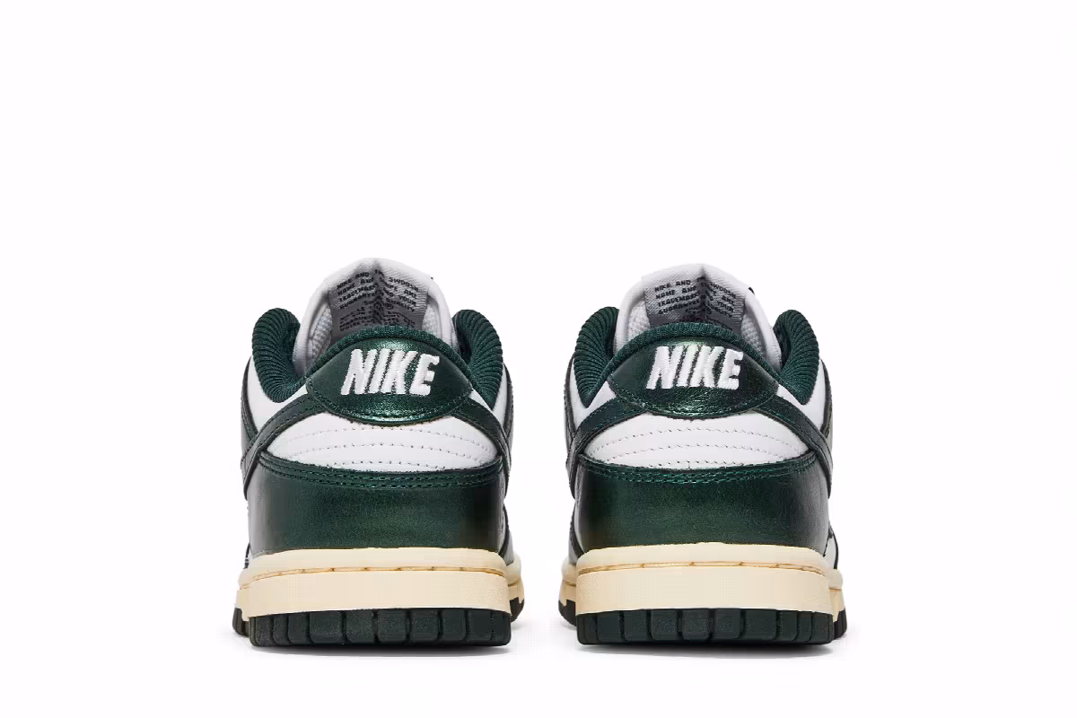 Nike Women's Dunk Low Vintage Green, view 7