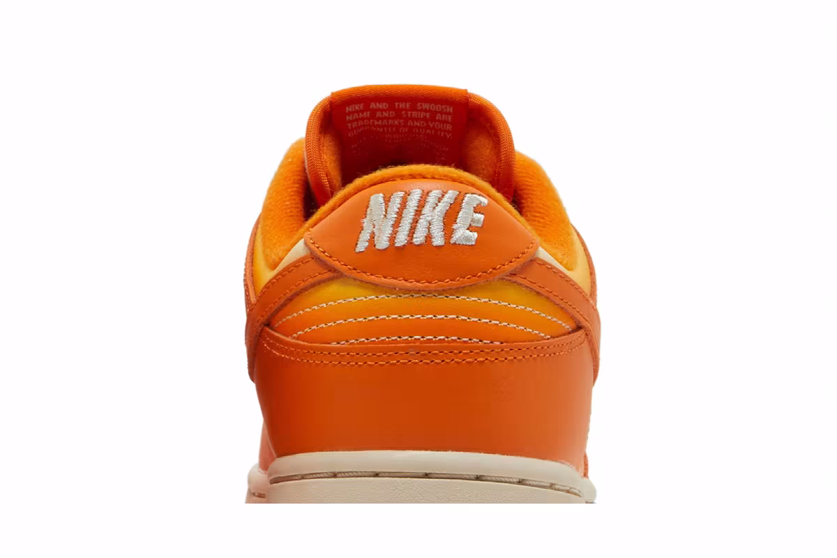 Nike Women's Dunk Low Magma Orange, view 8