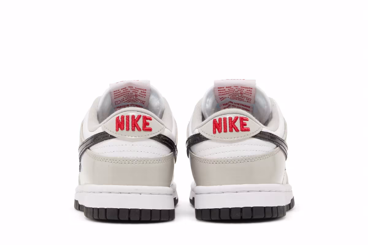 Nike Women's Dunk Low Light Iron Ore Black, view 7