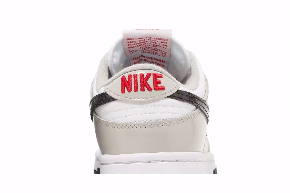 Nike Women's Dunk Low Light Iron Ore Black, view 8