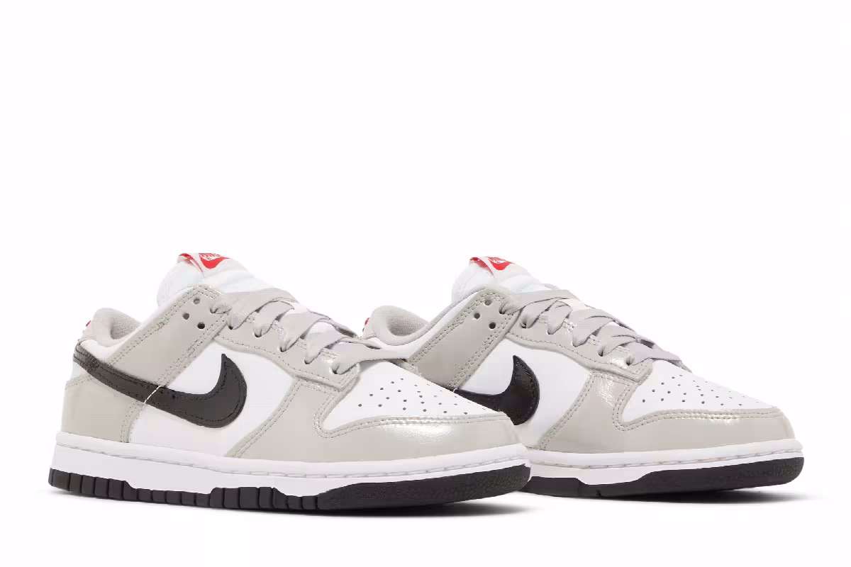 Nike Women's Dunk Low Light Iron Ore Black, view 9