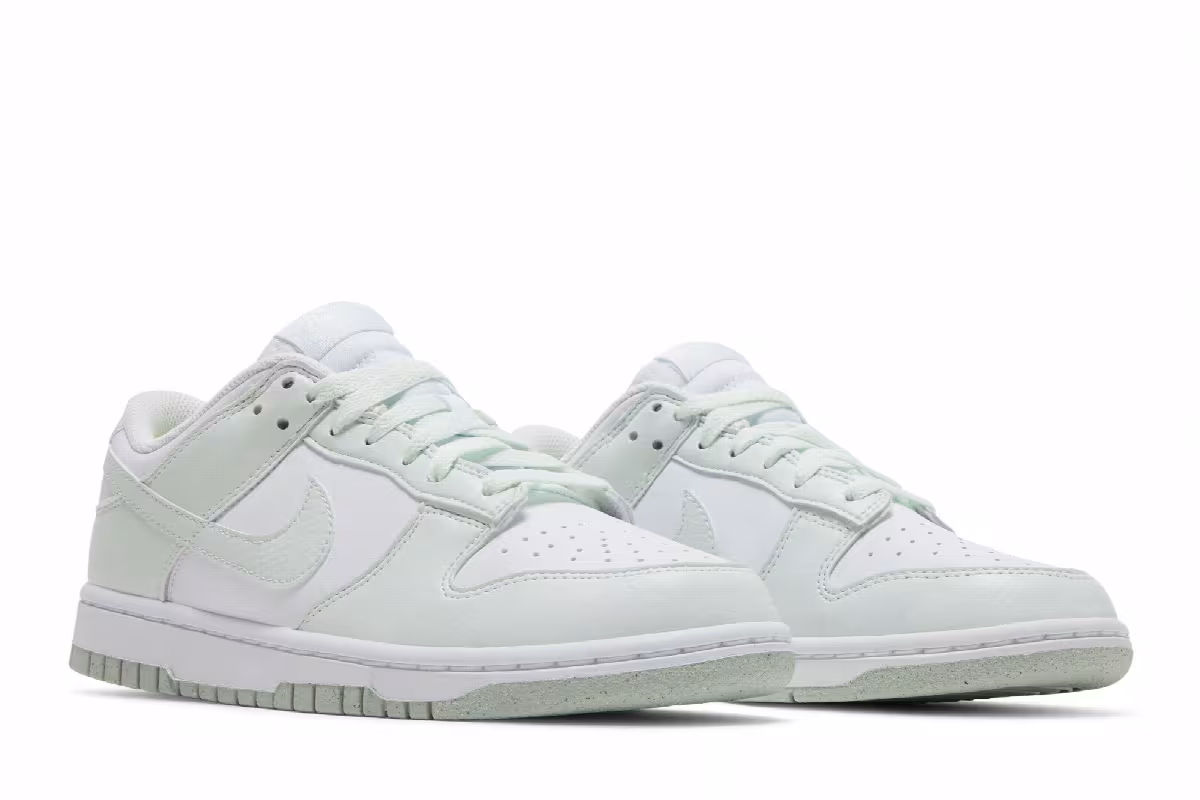 Nike Women's Dunk Low Next Nature White Mint, view 9