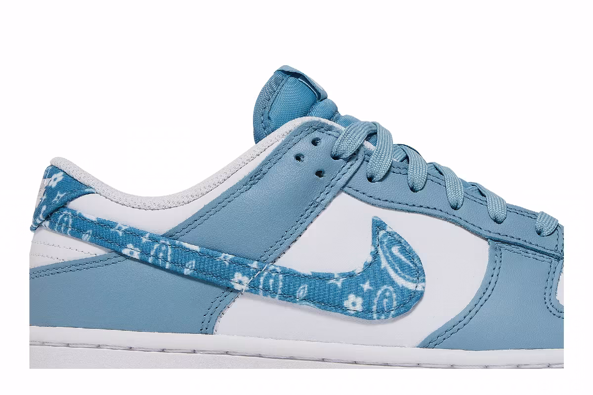 Nike Women's Dunk Low Blue Paisley, view 3