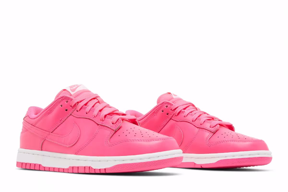 Nike Women's Dunk Low Hyper Pink, view 9