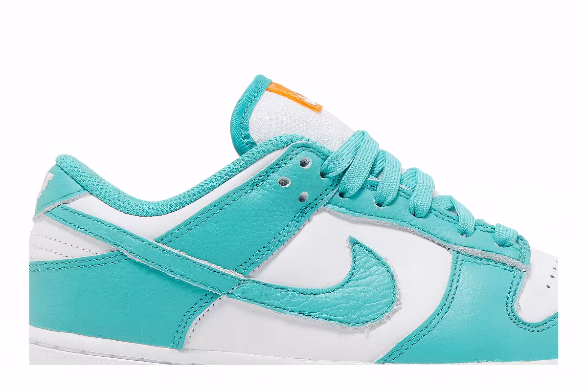 Nike Women's Dunk Low Miami Dolphins, view 3