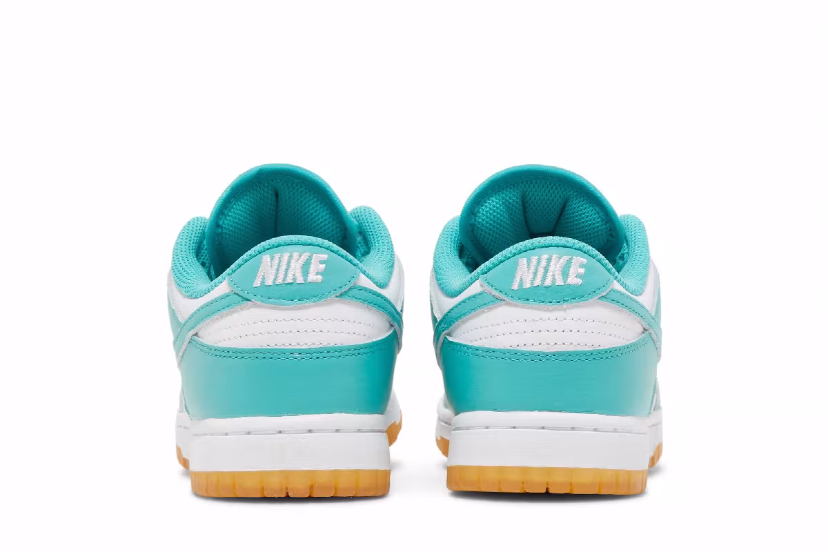 Nike Women's Dunk Low Miami Dolphins, view 7