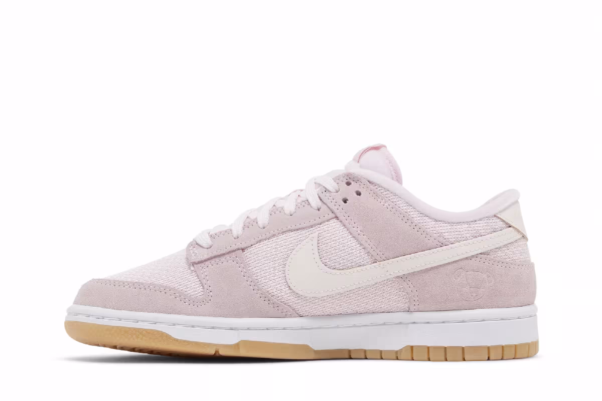Nike Women's Dunk Low Teddy Bear - Light Soft Pink, view 4