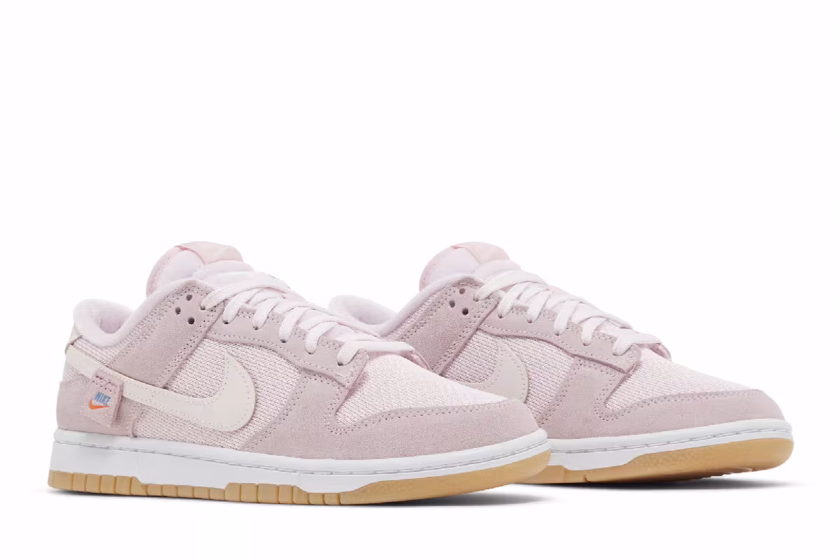 Nike Women's Dunk Low Teddy Bear - Light Soft Pink, view 9