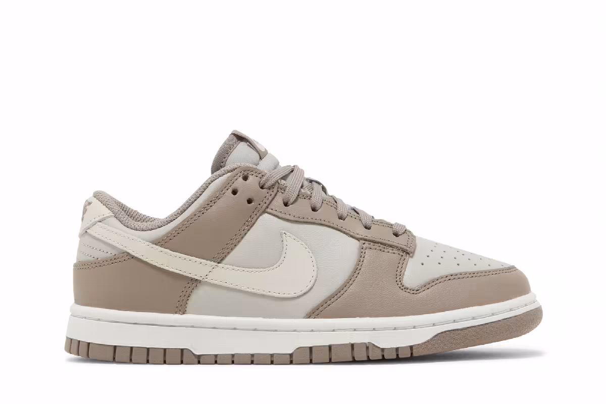 Nike Women's Dunk Low Moon Fossil, view 2
