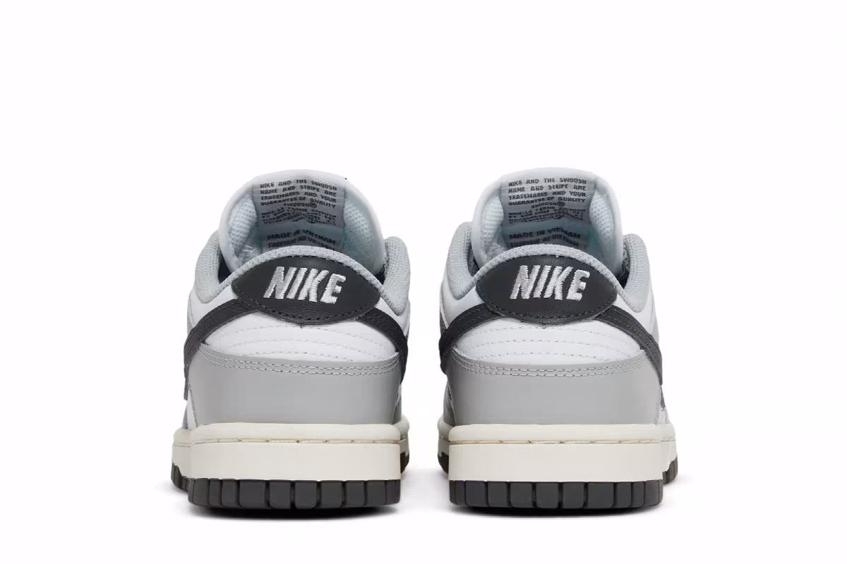 Nike Women's Dunk Low Light Smoke Grey, view 7