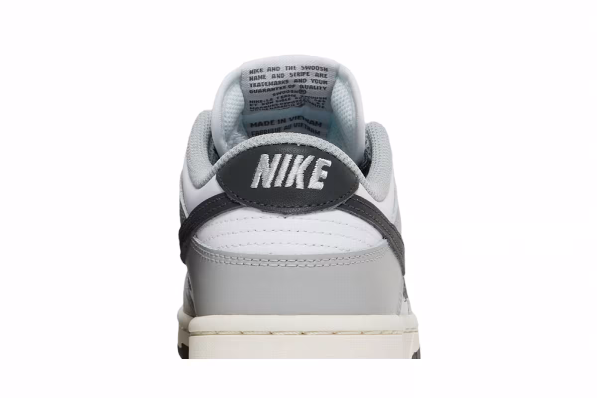 Nike Women's Dunk Low Light Smoke Grey, view 8
