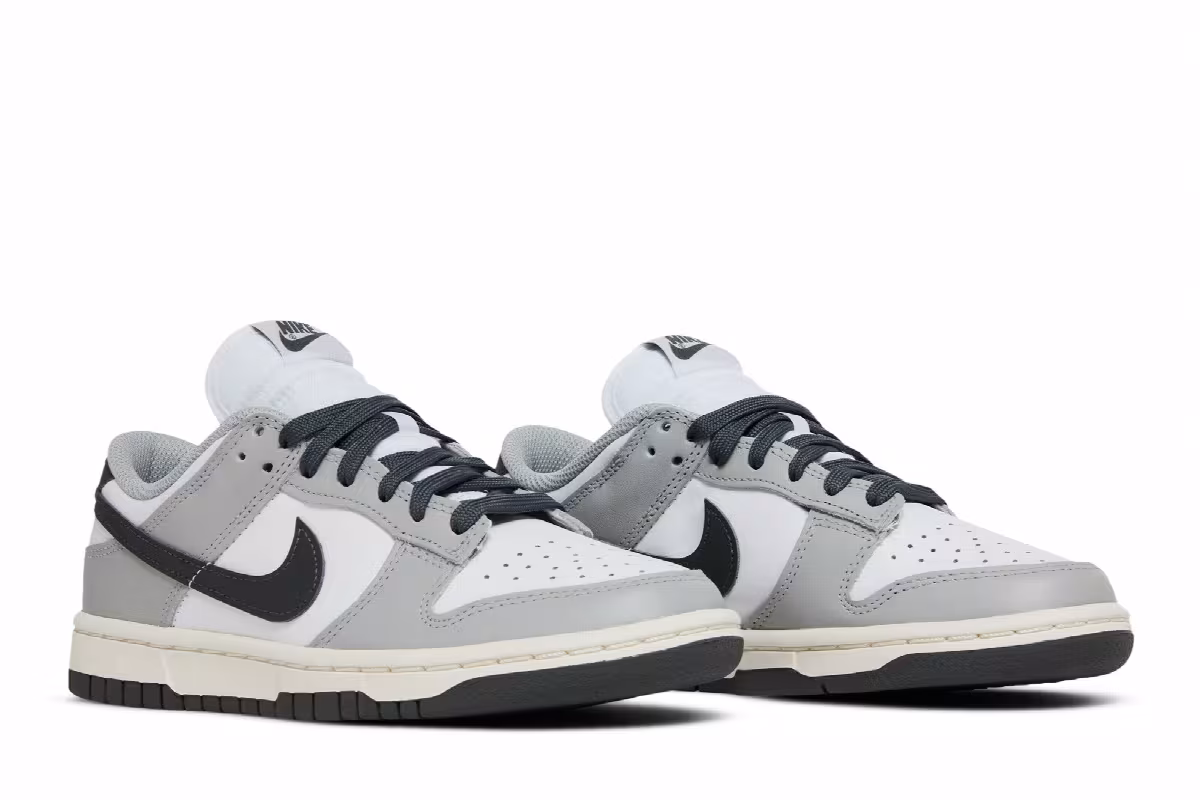 Nike Women's Dunk Low Light Smoke Grey, view 9