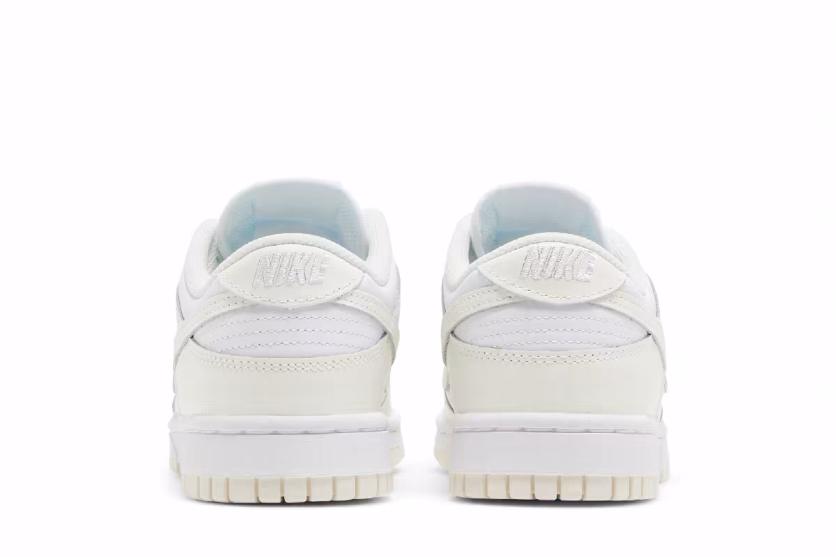 Nike Women's Dunk Low White Sail, view 7