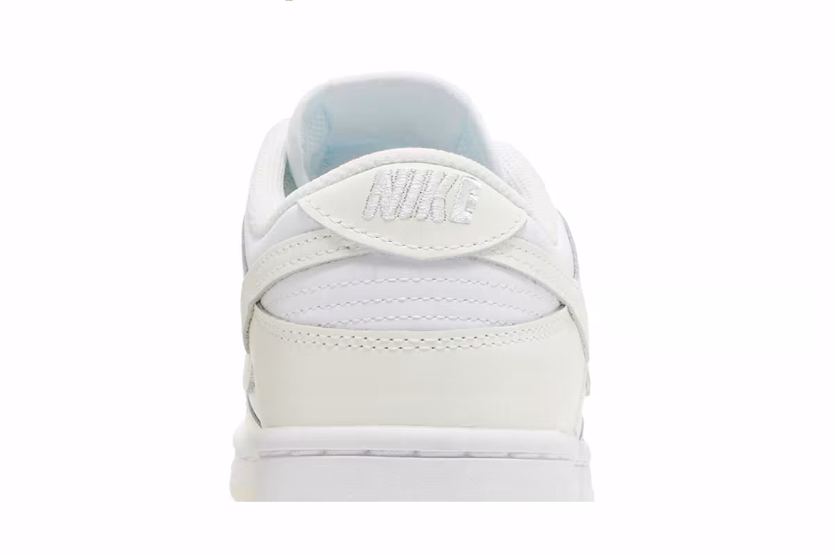 Nike Women's Dunk Low White Sail, view 8
