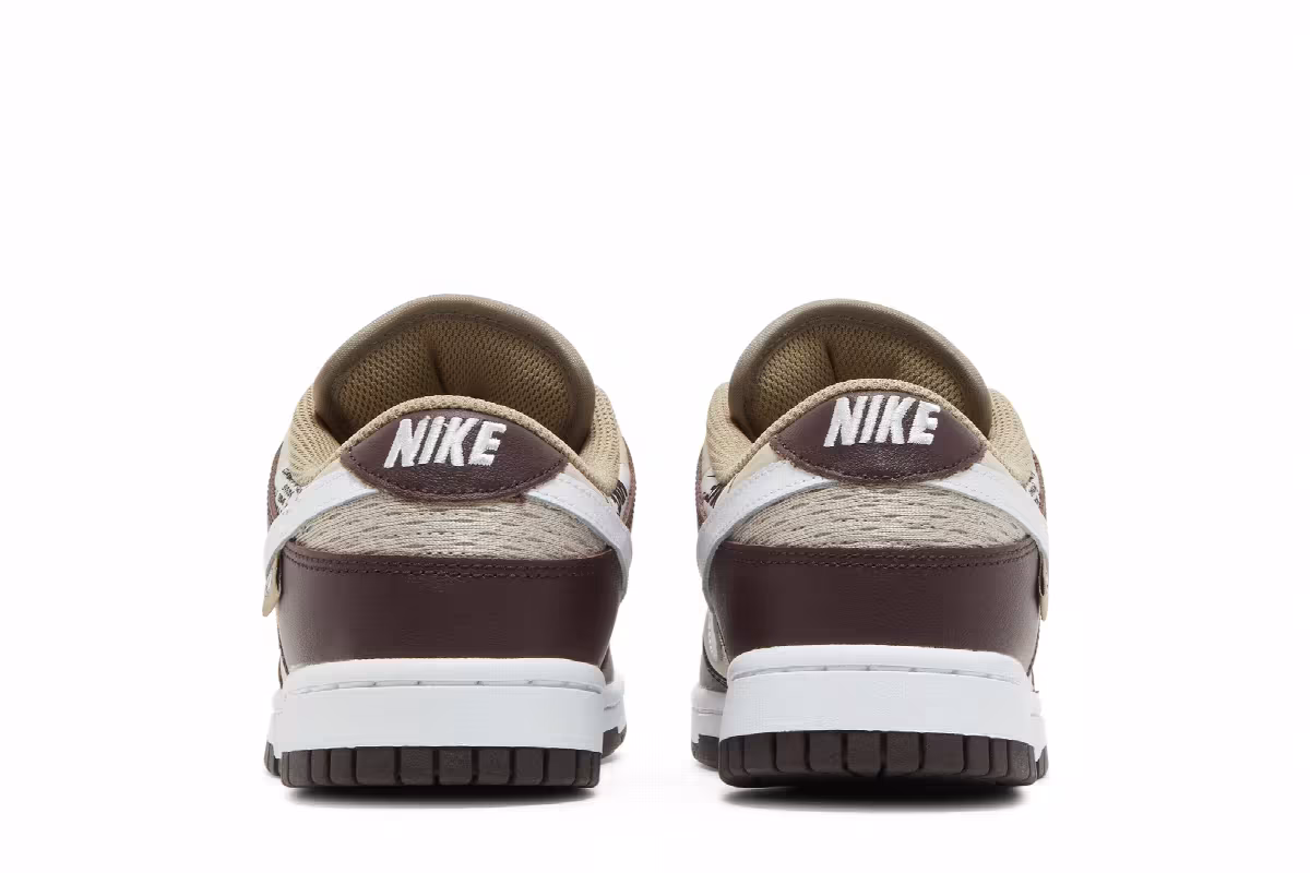Nike Women's Dunk Low Light Orewood Brown, view 7