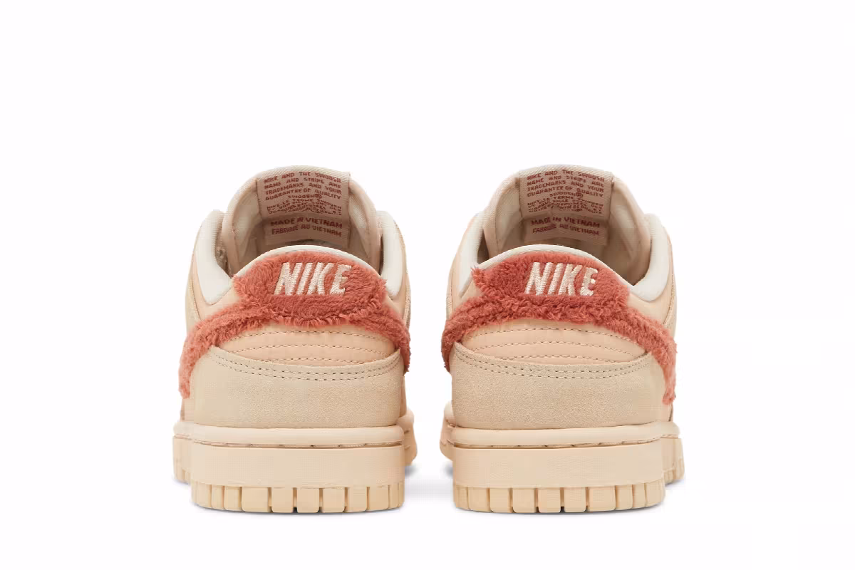 Nike Women's Dunk Low Terry Swoosh, view 7
