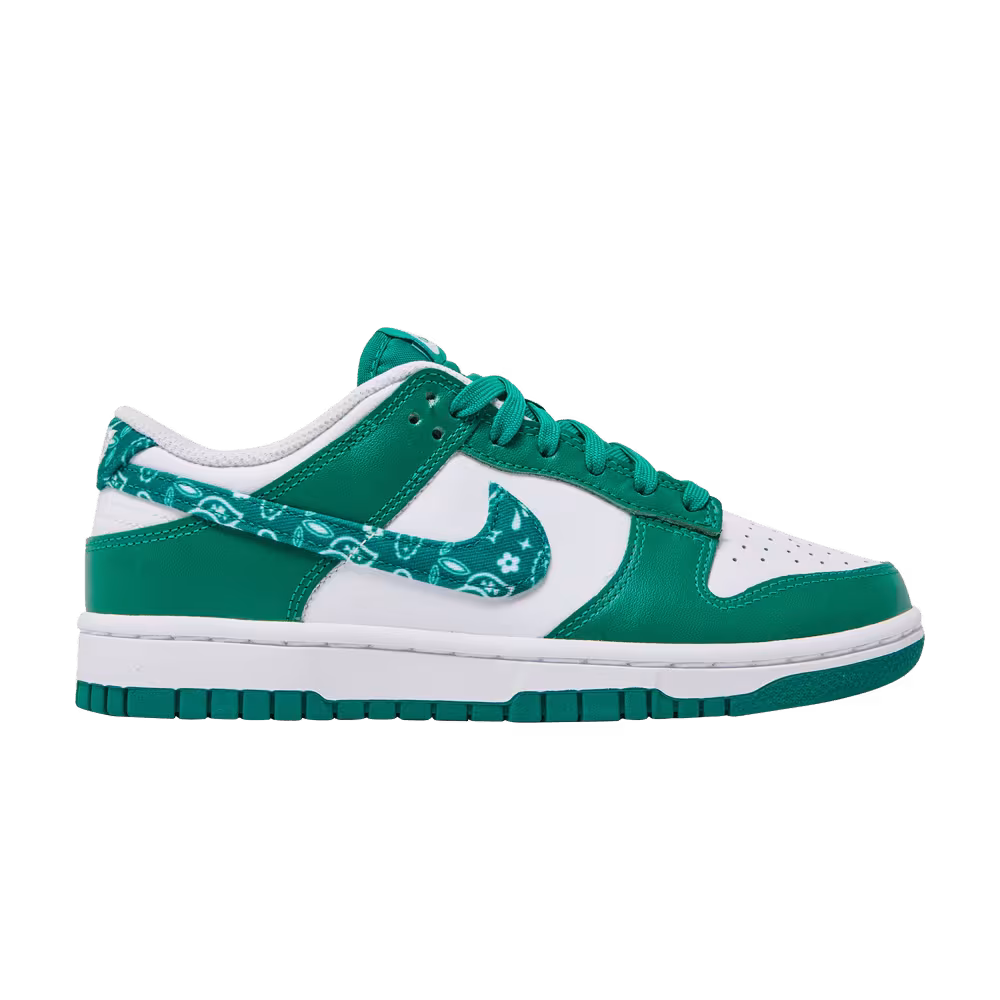 Nike Women's Dunk Low Green Paisley