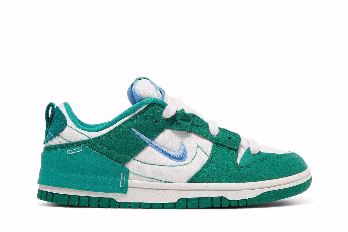 Nike Women's Dunk Low Disrupt 2 Malachite, view 2