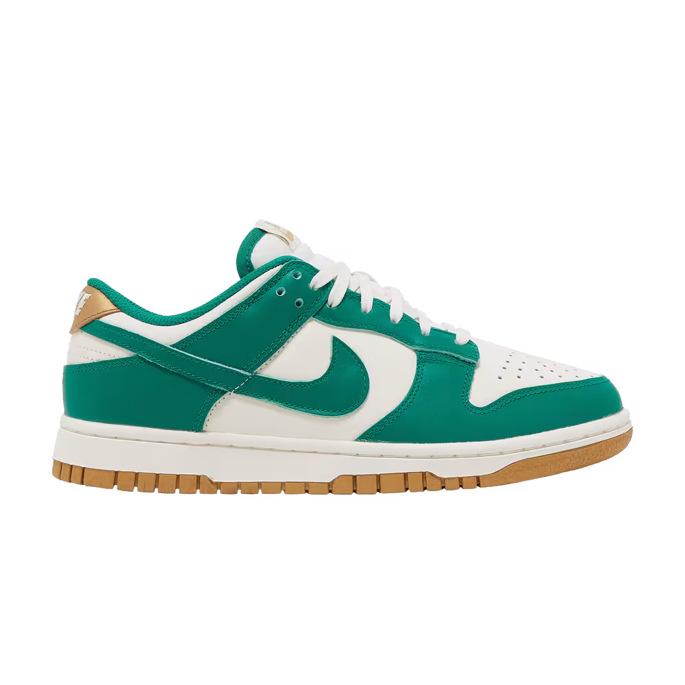 Nike Women's Dunk Low Malachite Metallic Gold