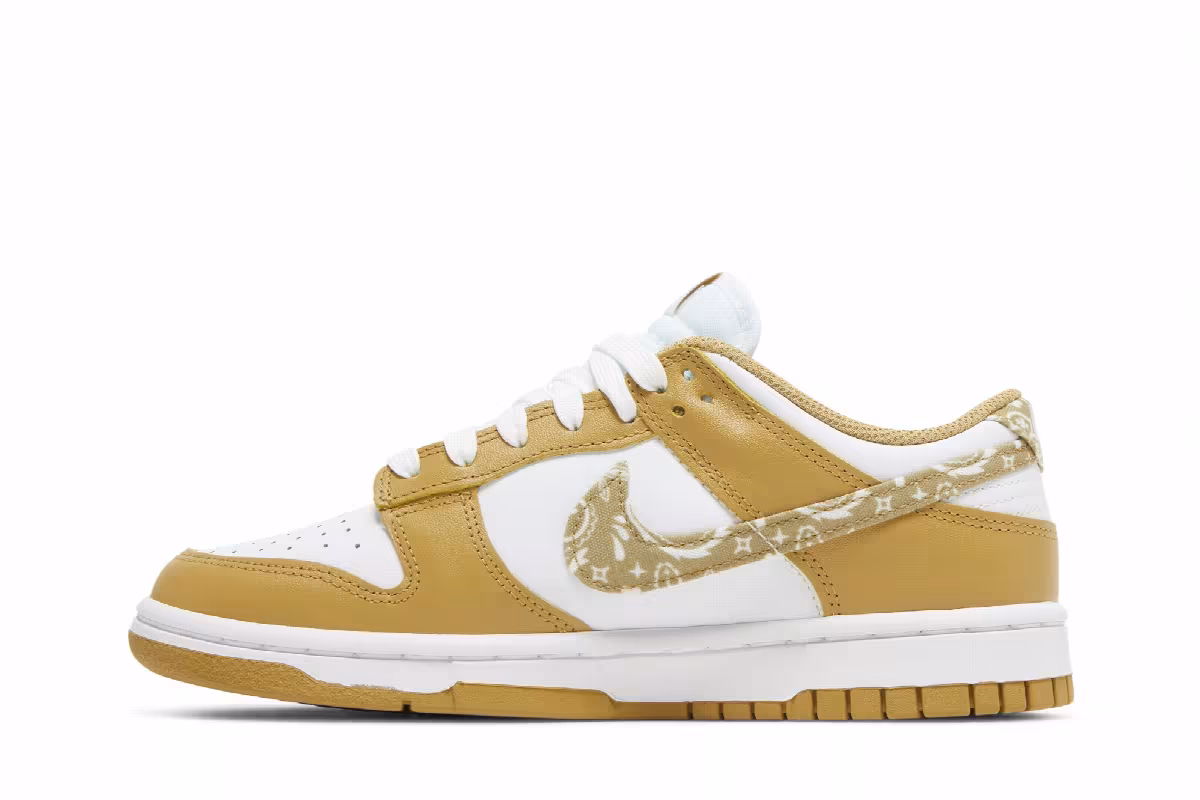 Nike Women's Dunk Low Barley Paisley, view 4