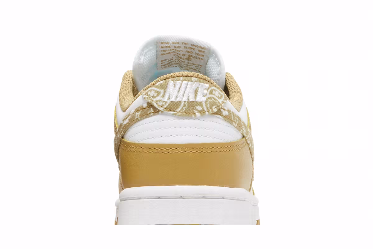 Nike Women's Dunk Low Barley Paisley, view 8