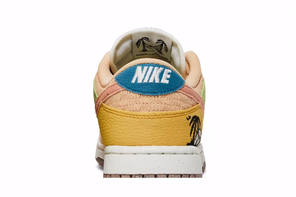 Nike Women's Dunk Low SE Sun Club, view 8