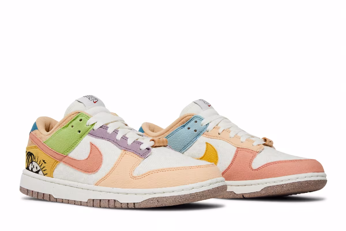 Nike Women's Dunk Low SE Sun Club, view 9