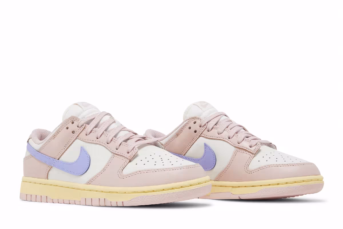 Nike Women's Dunk Low Pink Oxford, view 9