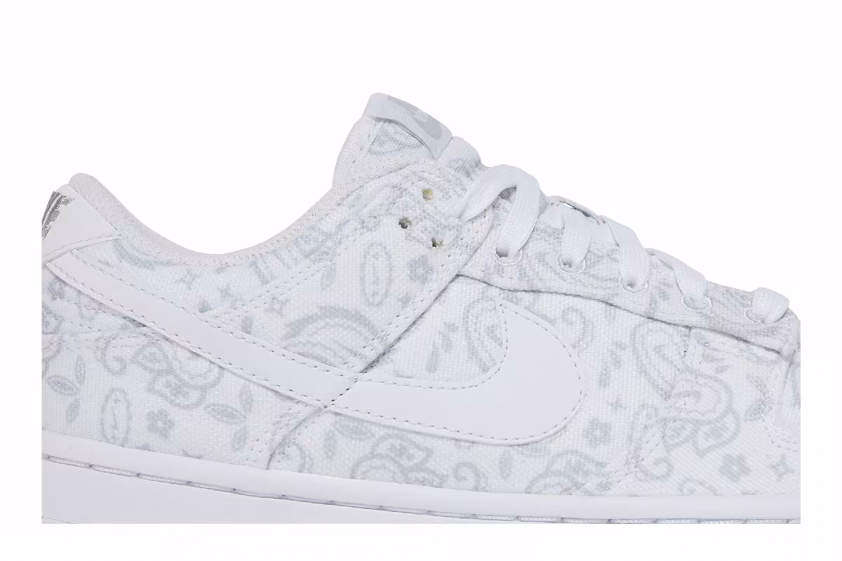 Nike Women's Dunk Low White Paisley, view 3