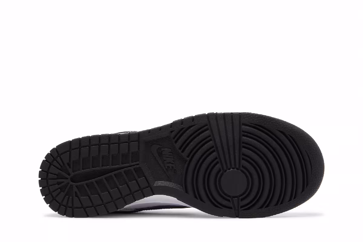 Nike Women's Dunk Low White Black, view 5