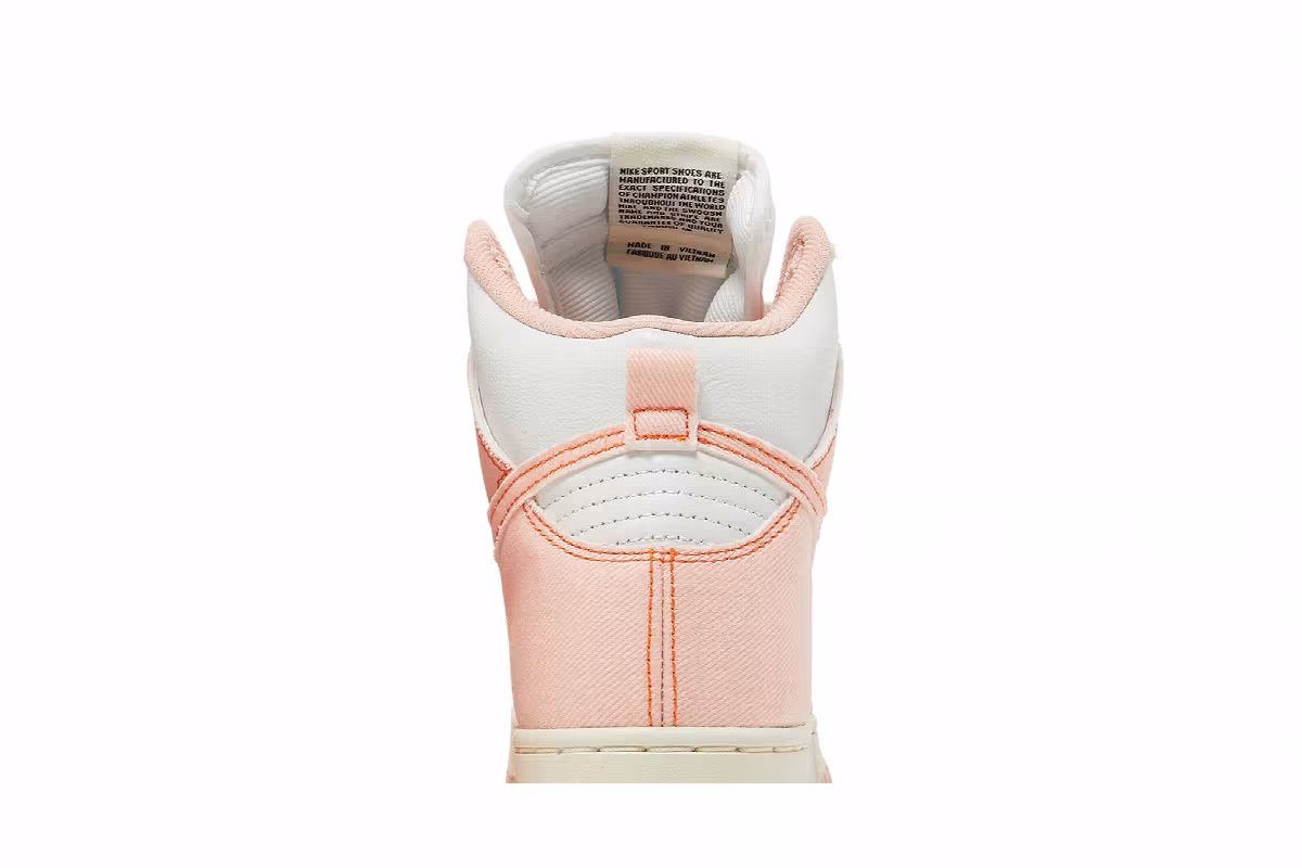 Nike Women's Dunk High 1985 Arctic Orange, view 8