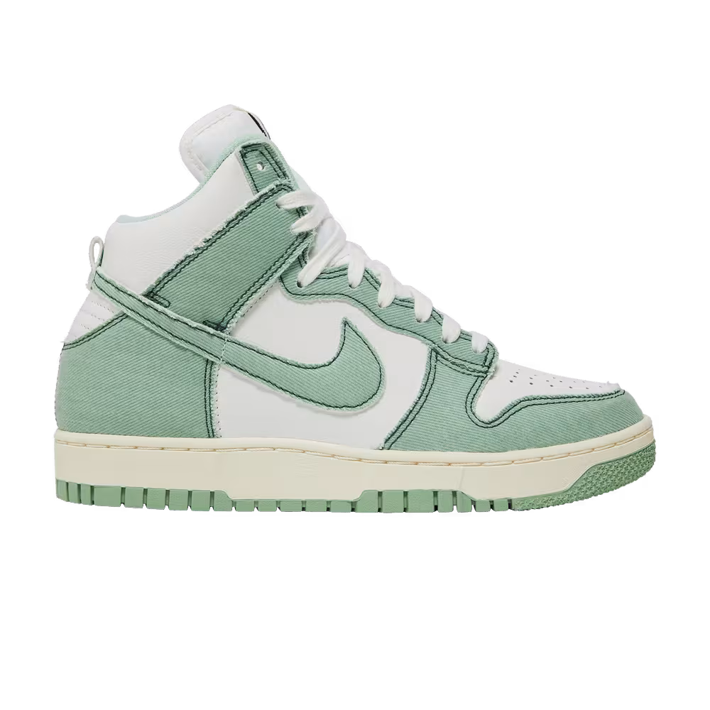 Nike Women's Dunk High 1985 Green Denim